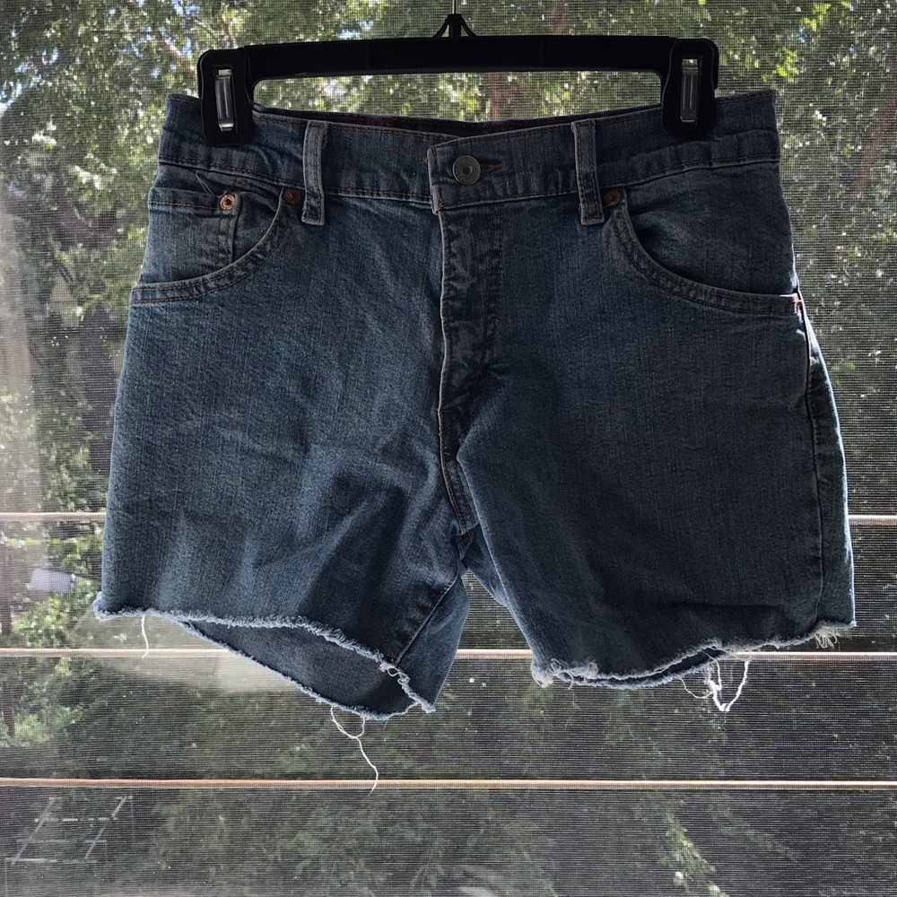Levi’s 507 cut offs!